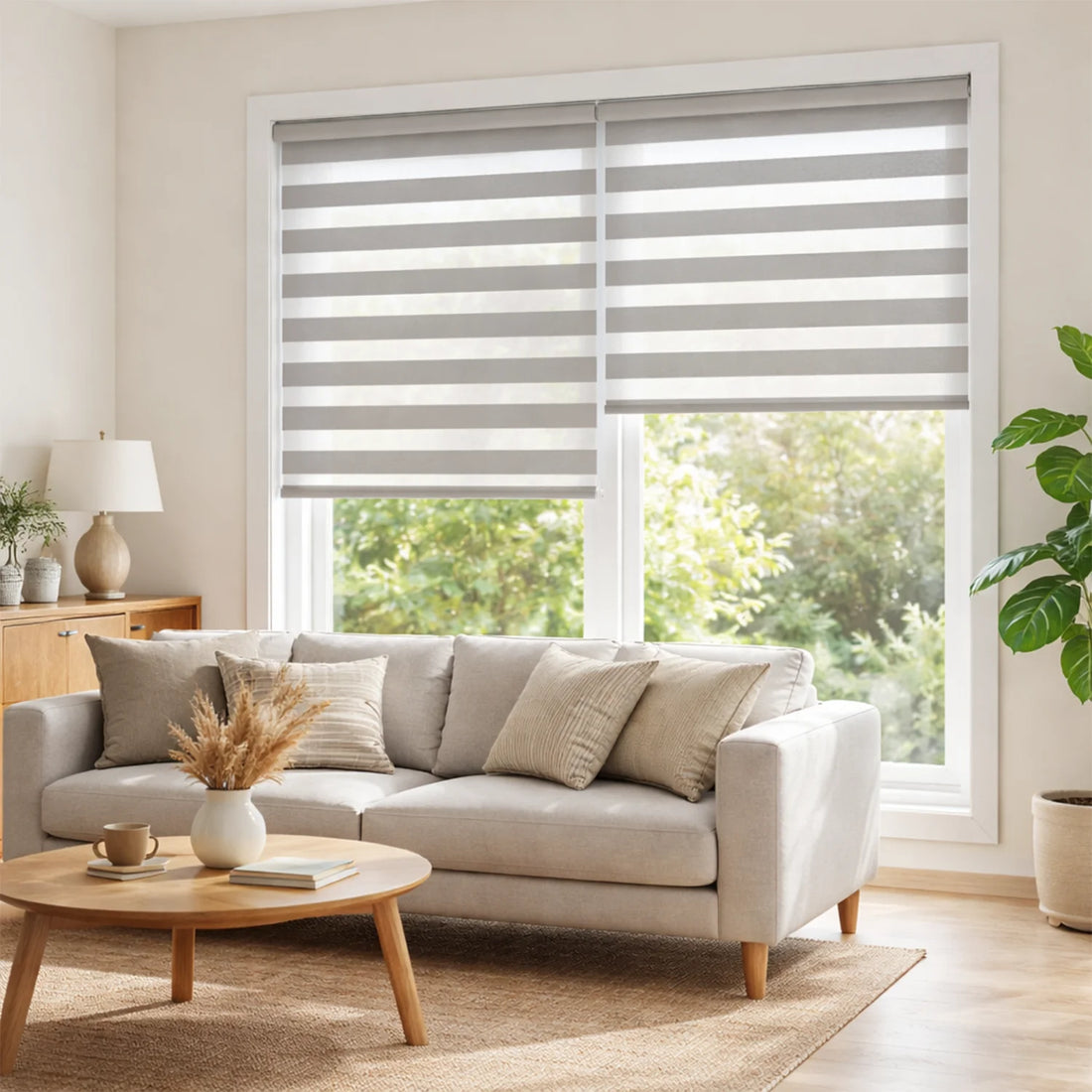 Zebra Blind - Semi blackout (Light Filtering)