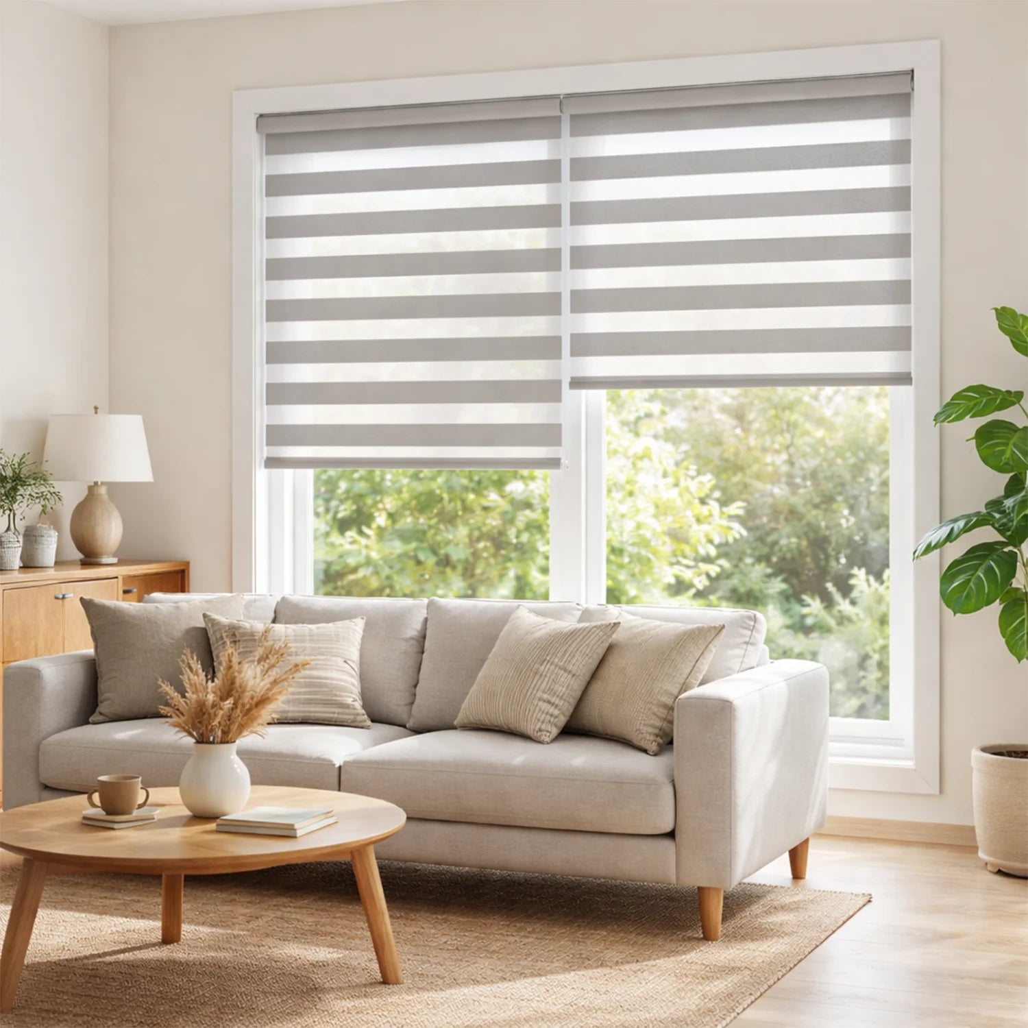 Zebra Blind - Semi blackout (Light Filtering)
