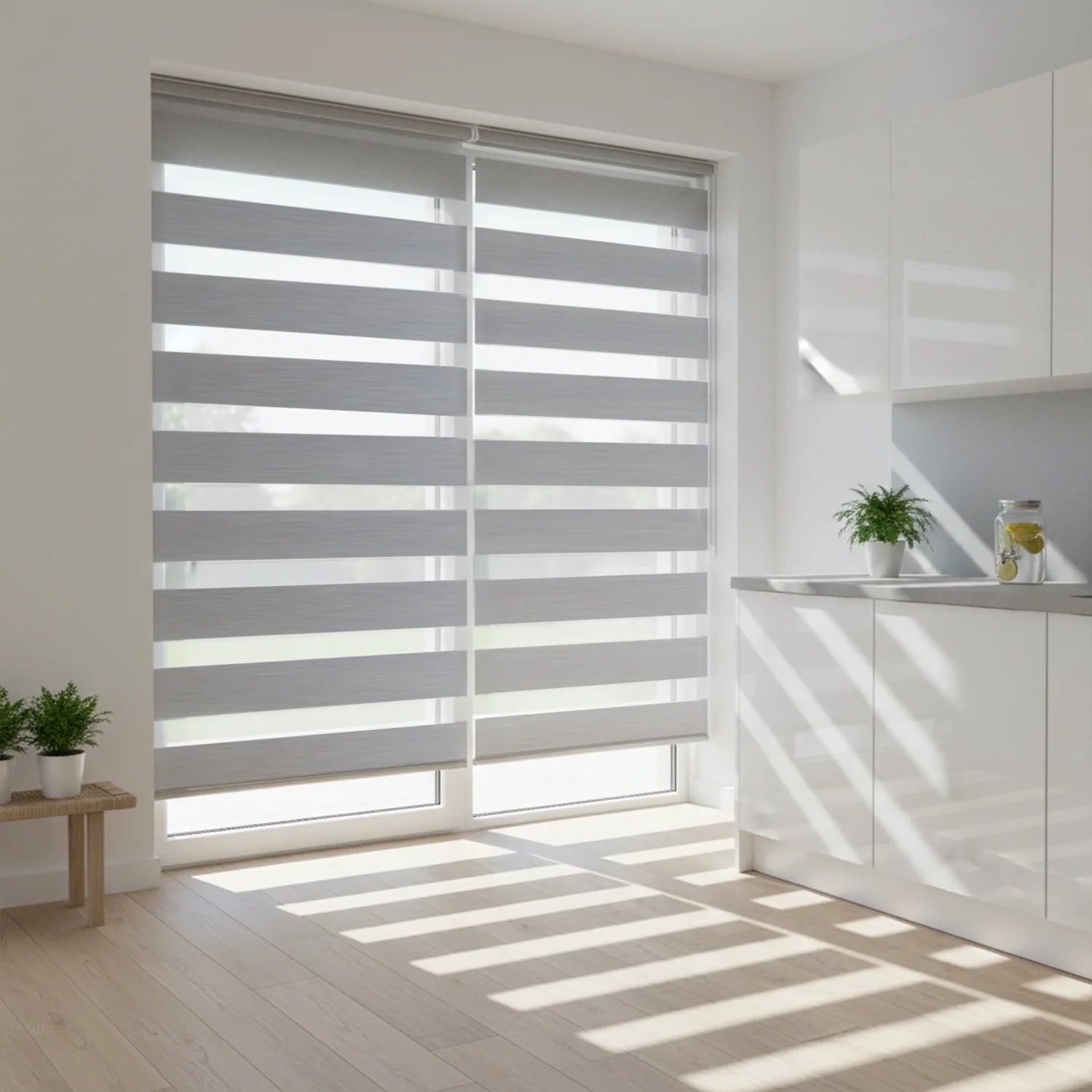 Zebra Blind - Semi blackout (Light Filtering)