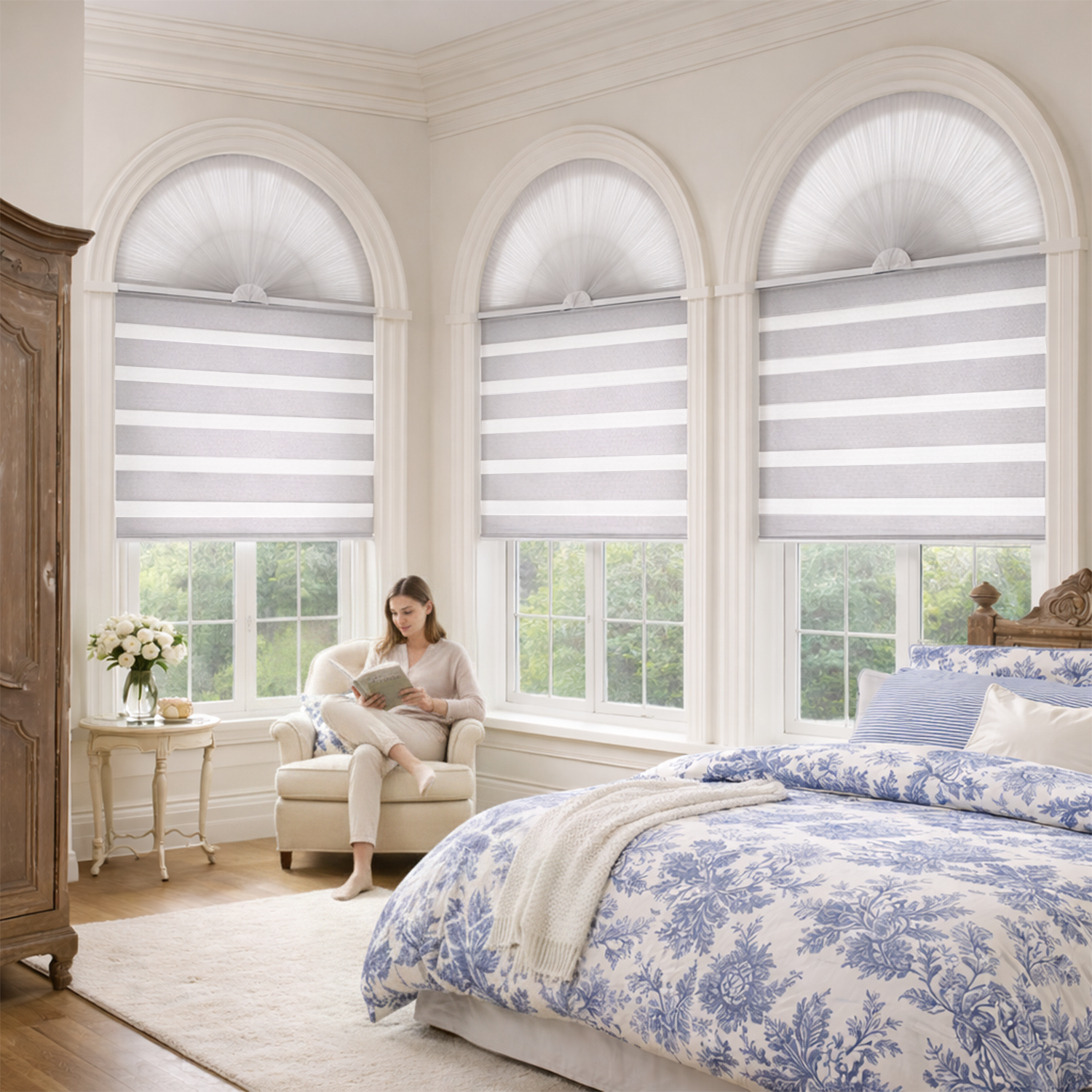 Soft Curve Blinds - Light Filtering